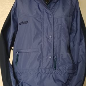 COLUMBIA WINDBREAKER RAIN JACKET